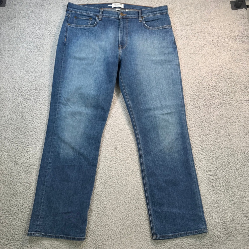 Tecovas Standard Jean Mens 36x30 Medium Blue Italian Denim Made in USA Straight